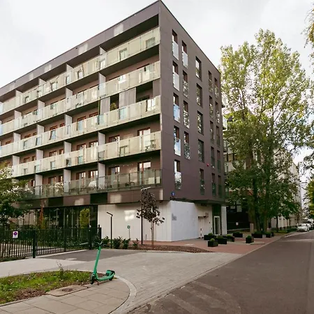 아파트 Pawia 51 - Piekny Wiok Na Centrum Warszawy - Duzy Balkon - Smart Tv 55 Cali Wifi - Good 바르샤바