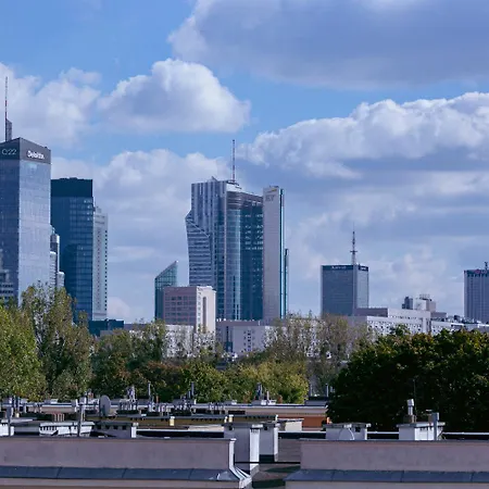 Pawia 51 - Piekny Wiok Na Centrum Warszawy - Duzy Balkon - Smart Tv 55 Cali Wifi - Good *